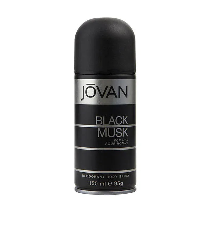 Jovan Musk Black Musk For Men Deodorant Spray 150ML 