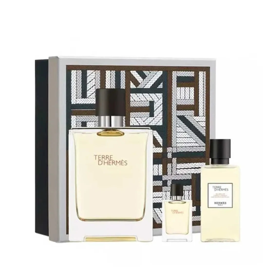 Hermes Terre D'Hermes Edt 100Ml + 5Ml + Shower Gel 40Ml Sets 