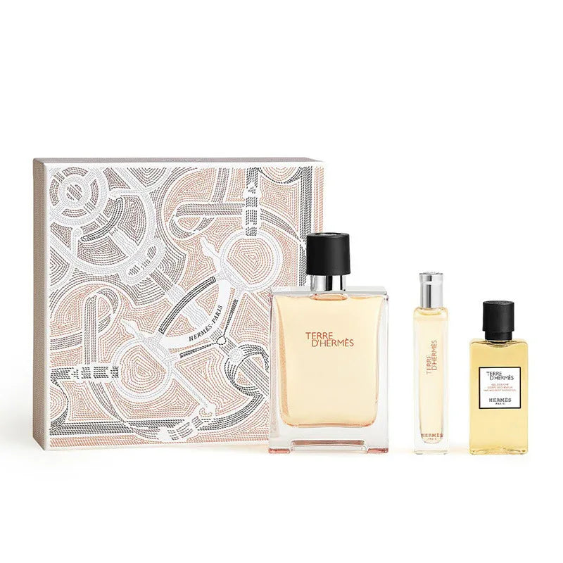 Terre D Hermes Men 3s Set ( Edt 100ml+ Edt 15ml+ Asl 40ml) 