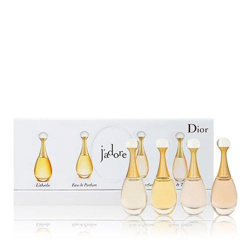 Christian Dior Ladies J'Adore 4 Pcs Mini Gift Set Fragrances