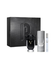 Paco Rabanne Invictus Victory Extreme 3s Gift Set (Edp 100ml+ 150ml Deo + Edt 10ml Travel Spray) 
