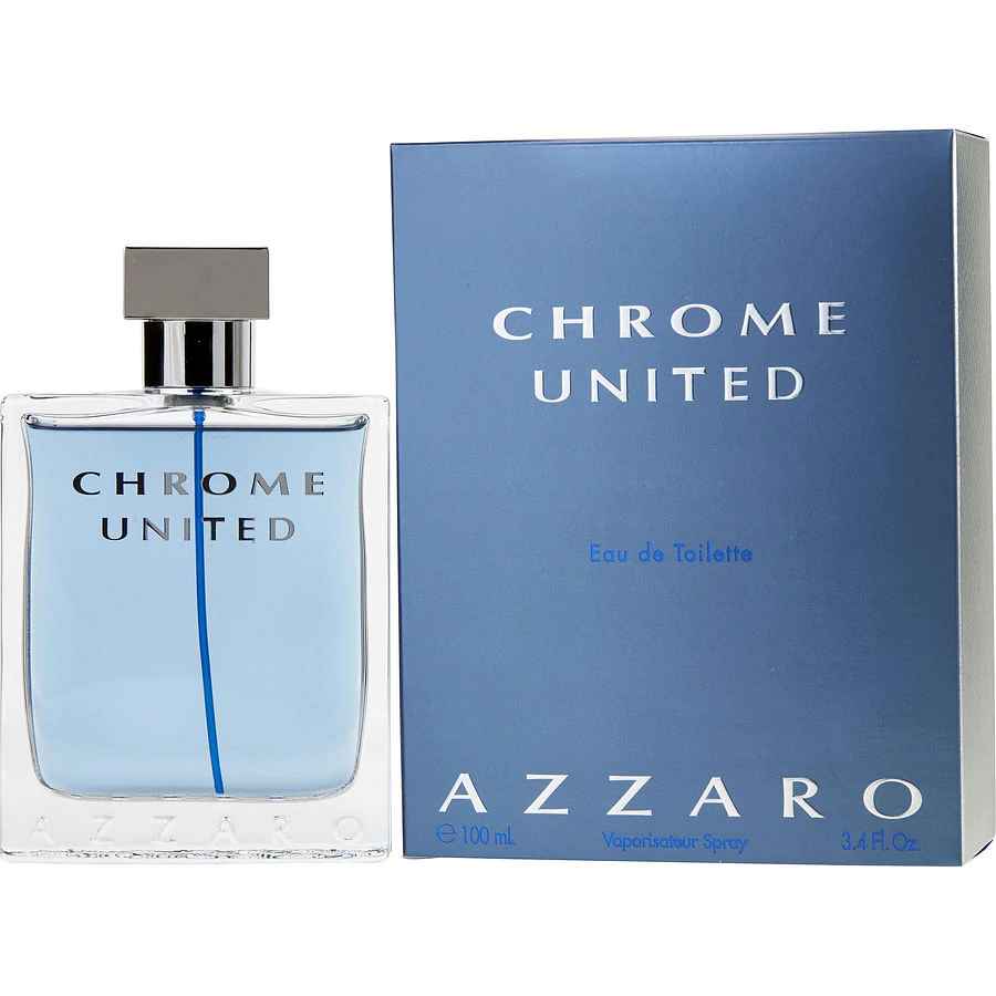 Azzaro Chrome United EDT Perfume For Men 100Ml