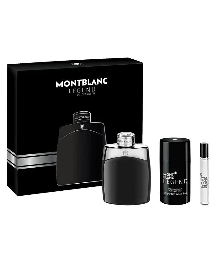 Mont Blanc Legend Men Edt 3S Gift Set 