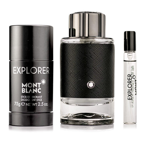 Mont Blanc Men's Explorer Gift Set Fragrances