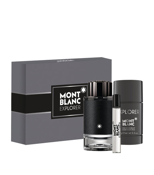 Mont Blanc Explorer Men 3 Piece Gift Set