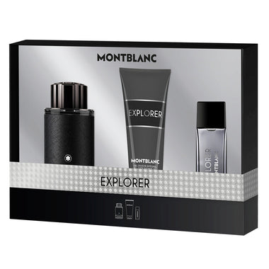 Mont Blanc Explorer Men (Edp 100ml + 15ml Mini + 100ml S/G) 3pcs Gift Set