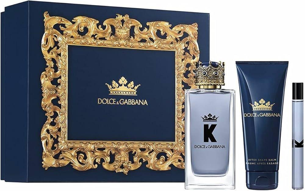 D&G K MEN SET (EDT 100ML + 75 ASB + 10ML MINI) 3PCS SET 