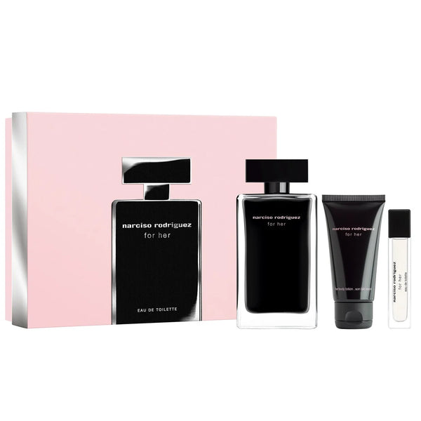 Narciso Rodriguez Women 3s Set (Edt 100ml+B/L+10ml)