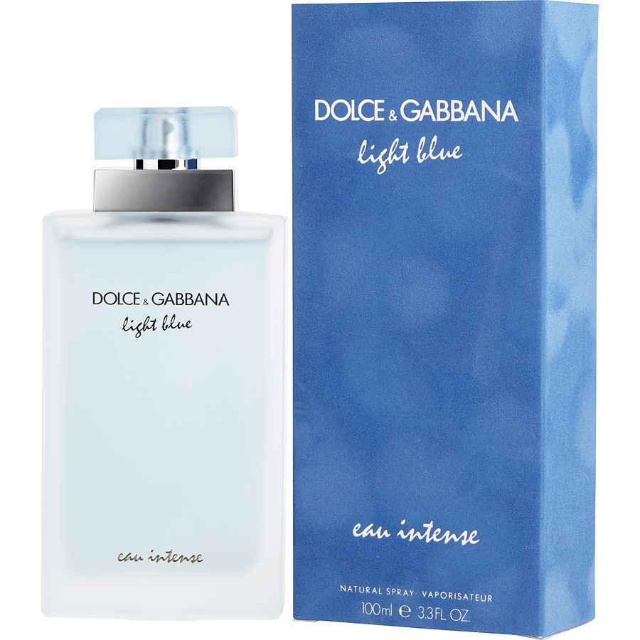 Dolce & Gabbana Light Blue Eau Intense Edp Perfume For Women 100Ml 
