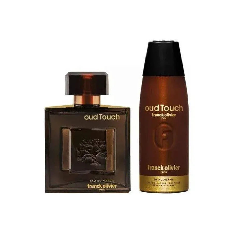 Franck Olivier Oud Touch Men 2s Gift Set (Edp 100ml+Dep 150ml) - Perfume Online