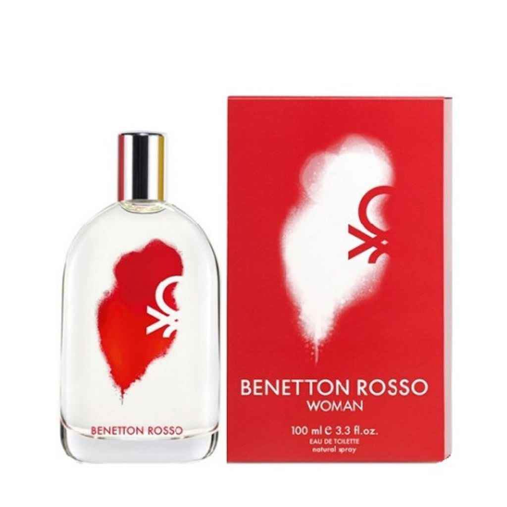 Benetton Rosso EDT Perfume For Women 100Ml