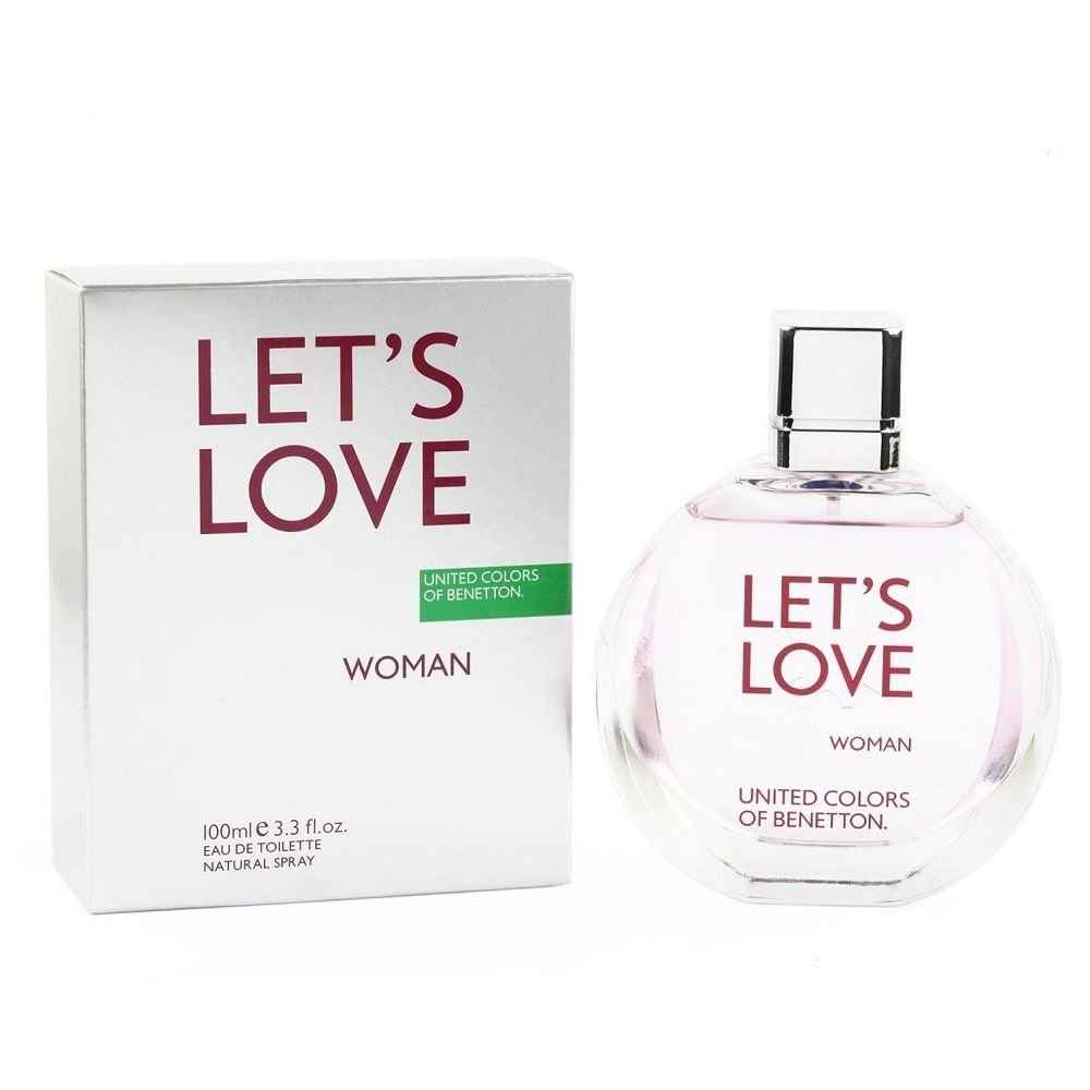 Benetton Let's Love EDT Perfume for Women 100Ml