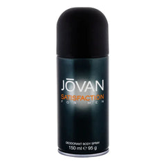Jovan Musk Men Black Body Spray Satisfaction 150ML 