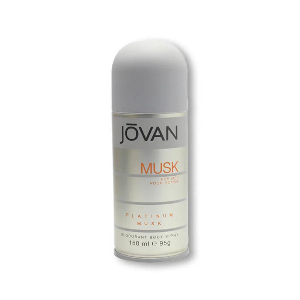 Jovan Musk Men Platinum Body Spray 150ML 