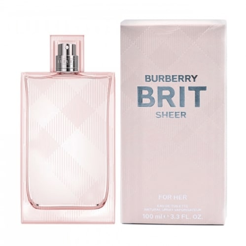 Burberry Brit Sheer EDT Perfume For Women 100ML With box