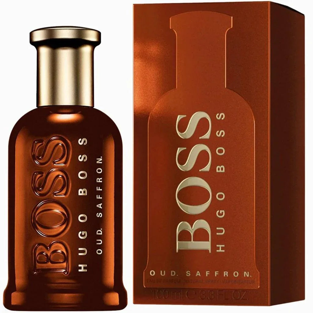 Hugo Boss Bottled Oud Saffron Edp Perfume For Men 100Ml 