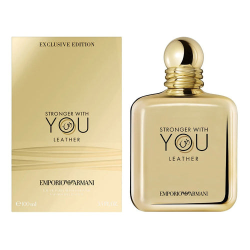 Giorgio Armani Emporio Armani Stronger With You Leather Edp Perfume For Men 100Ml