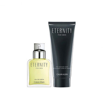 Calvin Klein Eternity Men 2s Gift Set (Edt 100ml+ Spray 150ml)