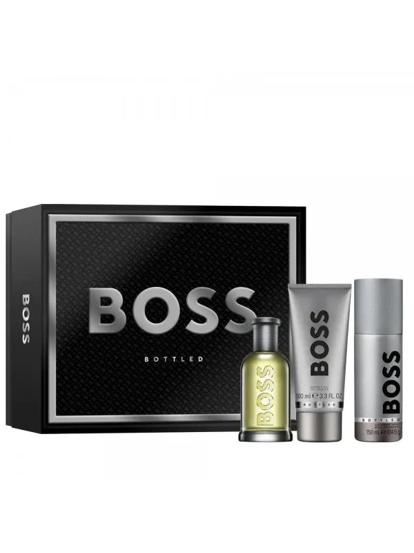 Hugo Boss Bottled (Edt-100+D/S-150+Sg-100) 