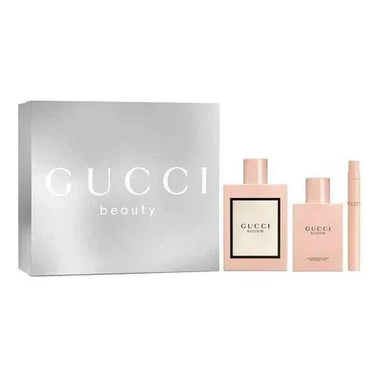 GUCCI BLOOM WOMEN 3s SET (EDP 100ML+100ML B/L+ 10ML) 