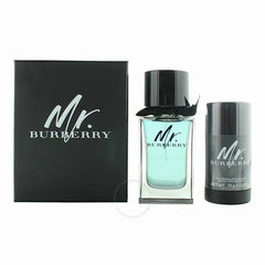 Mr Burberry Gift Set EDT 100Ml+Deo Stick 75G 