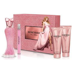 Paris Hilton Rose Rush W Edp Set 3.4 4pc (3.4 Edp/S 0.34 P/Spray 3.0 B/Lotion 3.0 S/Gel) 