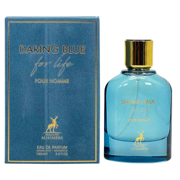 Alhambra Daring Blue For Life Men Edp 100ml