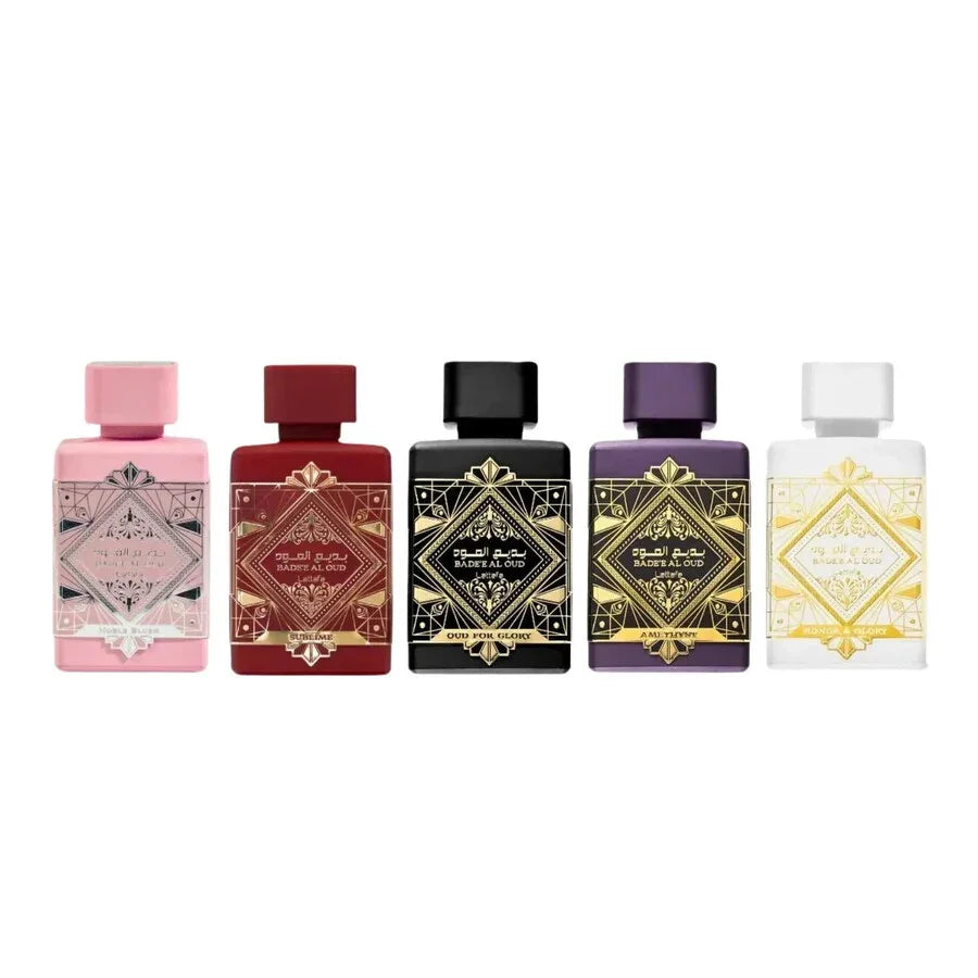 Lattafa Badee Al Oud Mini Set 5s 5x5ml - Perfume Online
