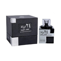 Lattafa Unisex 24 Carat White Gold EDP Perfume for Men 100ML 