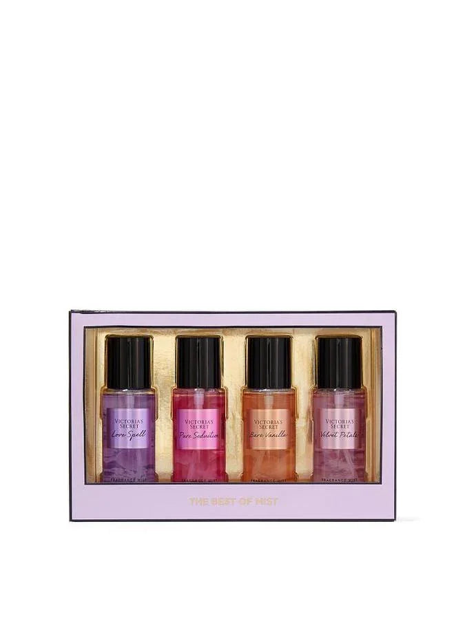 Victoria Secret 75ml 4s Mist Set(Pure Seduction/Velvet Petals/ Love Spell/Bare Vanilla) 