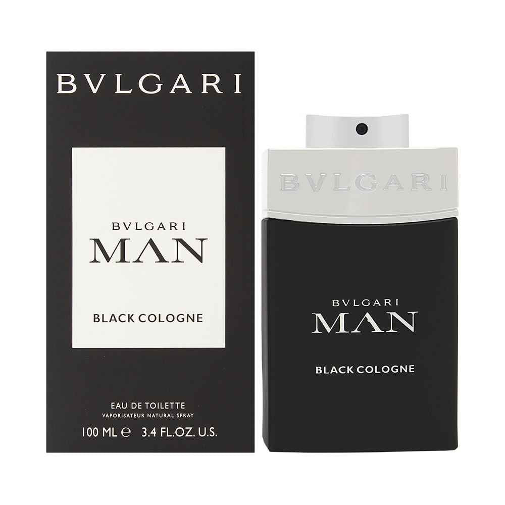 Bvlgari Man Black Cologne Edt Perfume For Men 100Ml