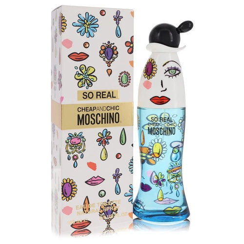 Moschino So Real Eau De Toilette Natural Women Perfume 100Ml