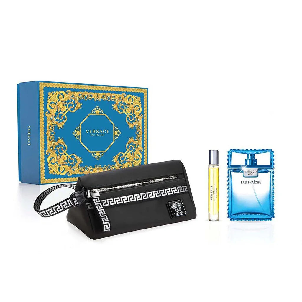 Versace Eau Fraiche Edt 100Ml + Edt 10Ml + Black Trouse 2021- Sets 