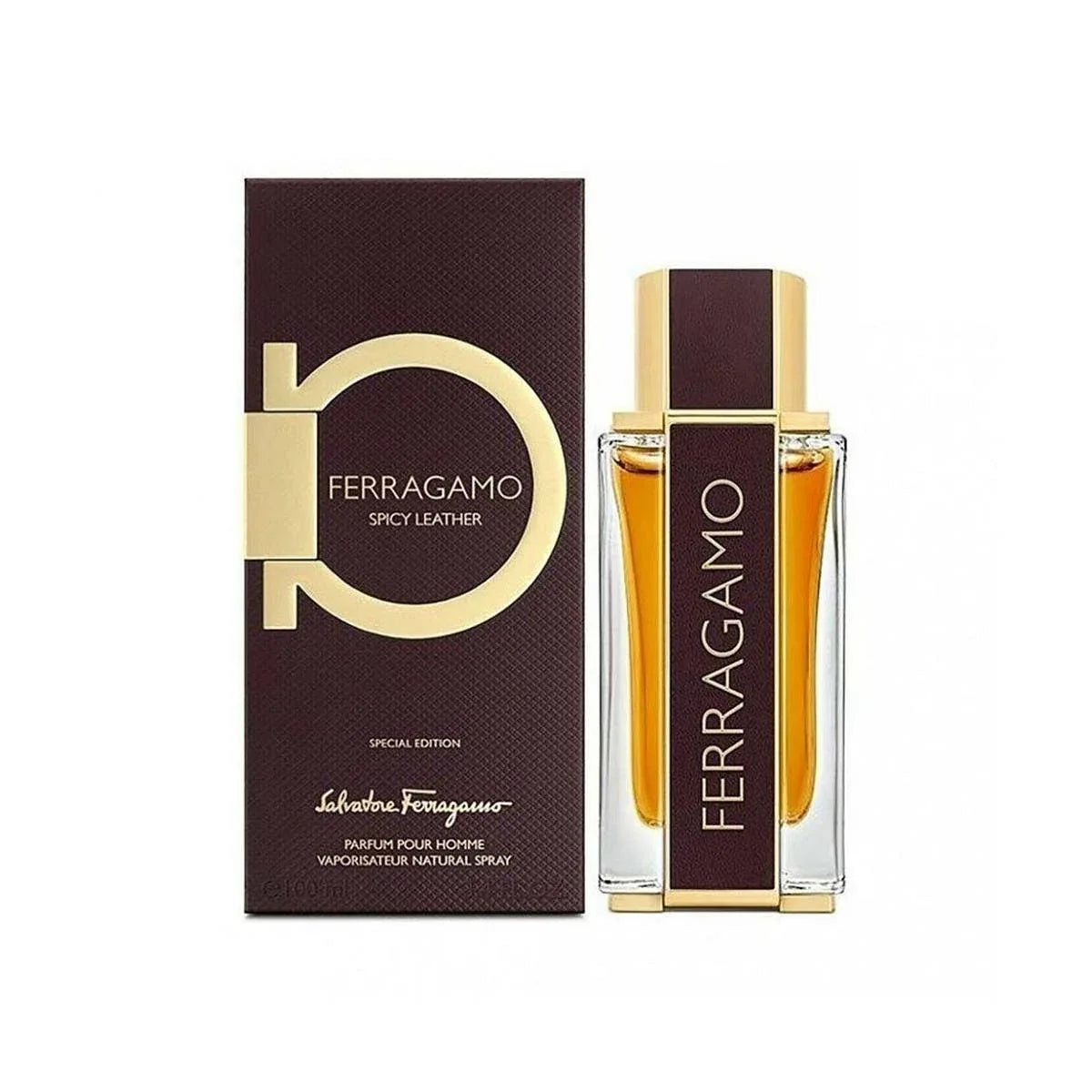 Salvatore Ferragamo SPICY LEATHER Men PARFUM 100ML 