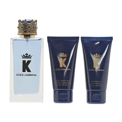 D&G King Men Edp Set (100ml + 50mla/Shav+ 50ml Gel) 