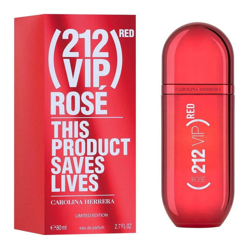 Carolina Herrera 212 Vip Rose (Red) Edp Perfume For Women 80Ml 