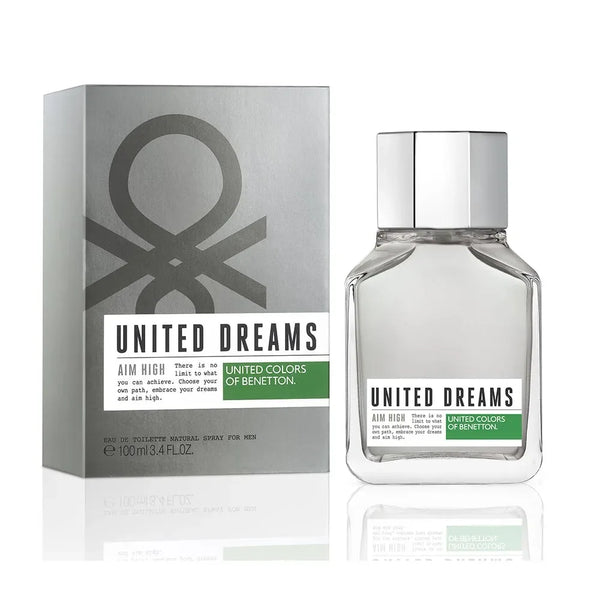Benetton United Dreams Aim High EDT Perfume For Men 100ml - Perfume Online