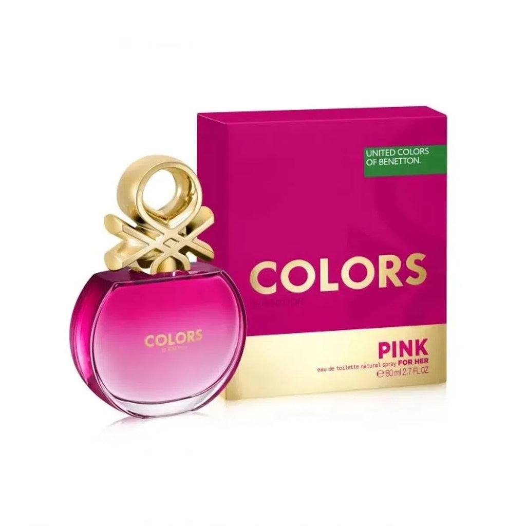 Benetton Colors Pink EDT Perfume For Women 80Ml
