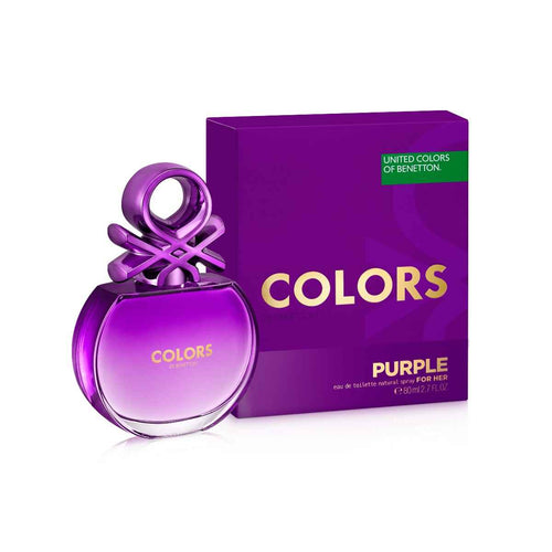 Benetton Colors Purple EDT Perfume For Women 80Ml