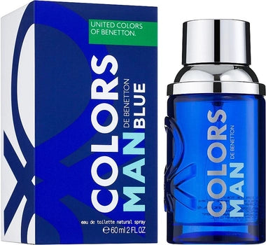 Benetton Colors Blue Man EDT Perfume 60ml