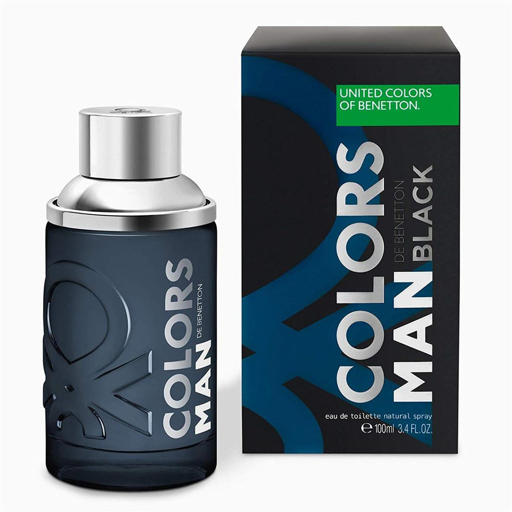 Benetton Colors Black EDT Perfume For Men 60Ml