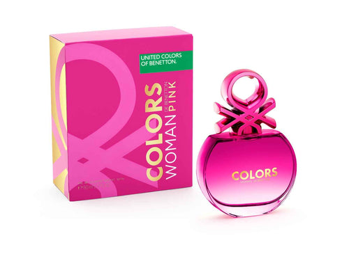 Benetton Colors Pink EDT Perfume For Women 80ML