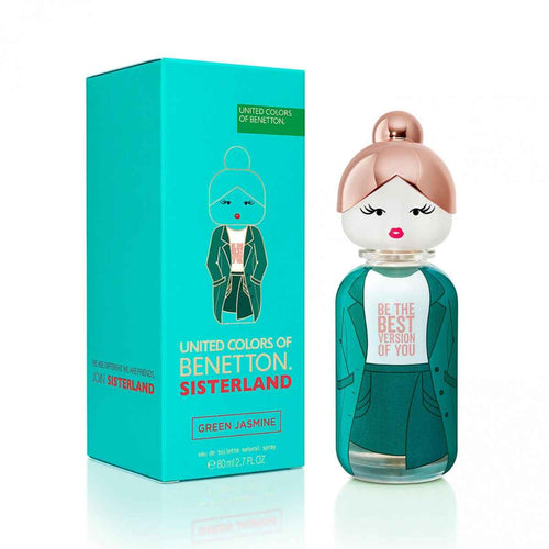 Benetton Sisterland Green Jasmine EDT Perfume For Women 80Ml
