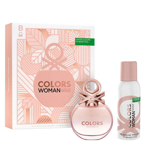 Benetton Colors Rose (Edt-80+Deo-150)