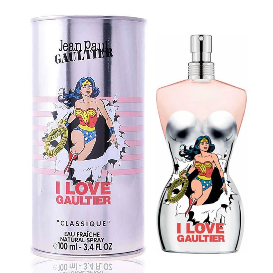 Jean Paul Gaultier Classique Eau Fraiche Wonder Women Edt Perfume 100Ml 