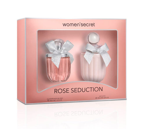 Women Secret Rose Seduction Set Edp 100Ml+Body Lotion 200Ml