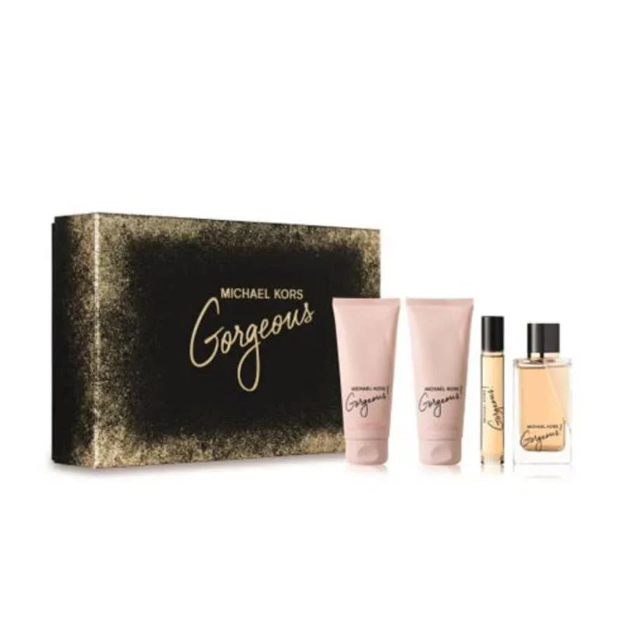 Michael Kors Gorgeous 4s Gift Set (Edp 100ml+S/G 100ml+ Edp 10ml) 