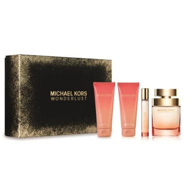 Michale Kors Wonderlust 4s Set (Edp 100ml+ B/L 100ml+ S/G 100ml+10ml Mini)