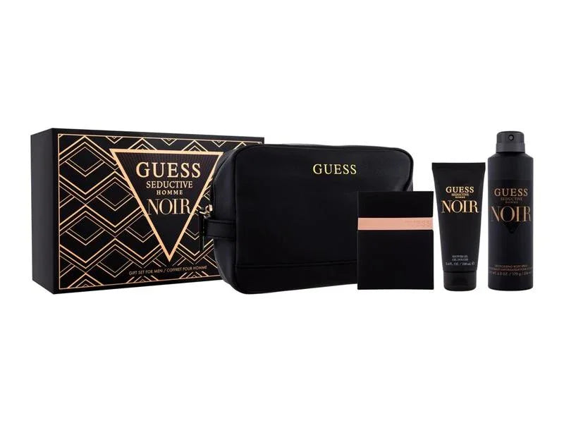 Guess Seductive Home Noir by for Men 3 Pcs Gift Set 