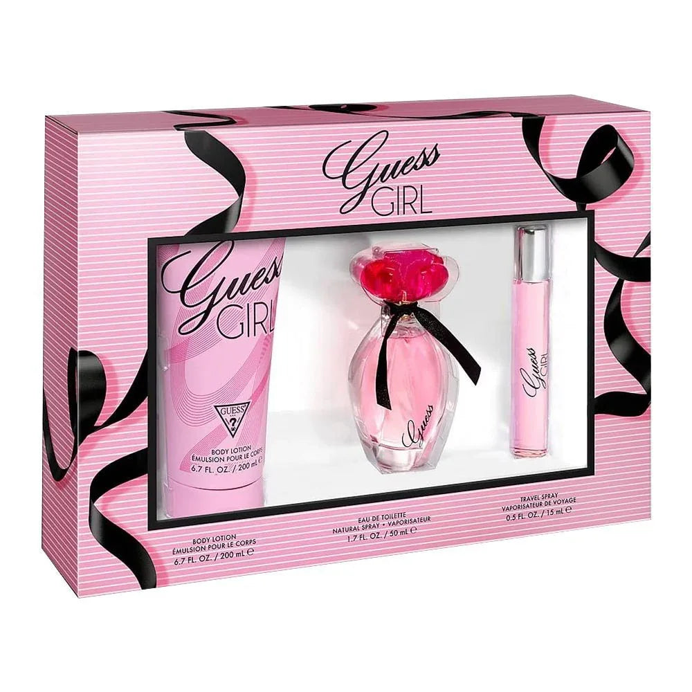 Guess Girl EDT 100Ml+EDT 15Ml+Body Lotion 200Ml 